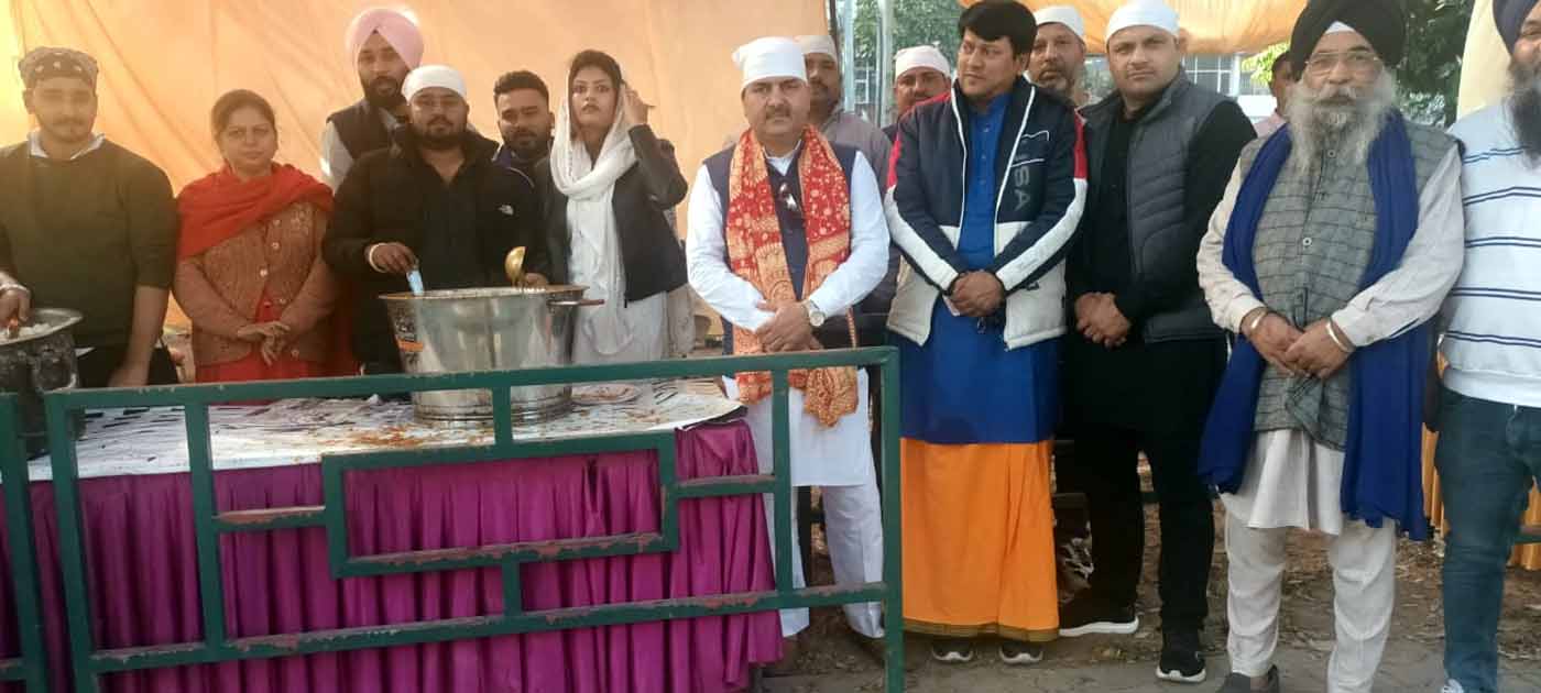 A langar dedicated to the martyrdom of Sahibzadas was installed